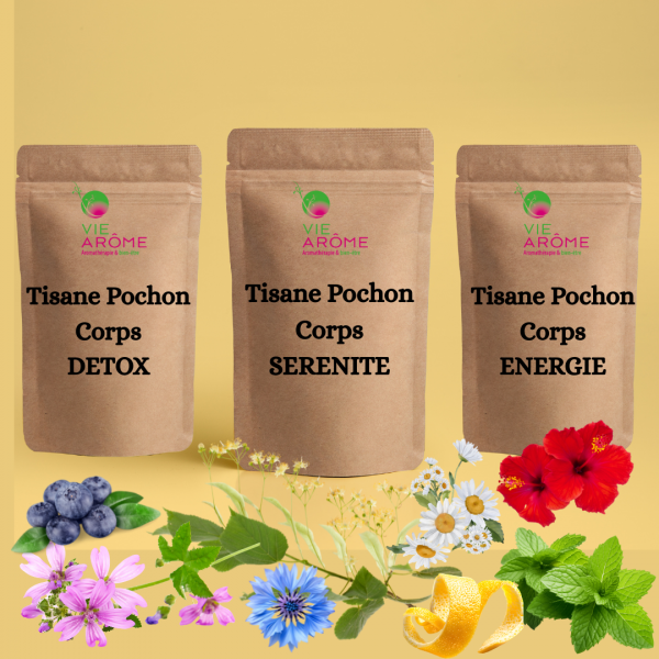 KIT 3 Tisanes Pochon Corps Bio